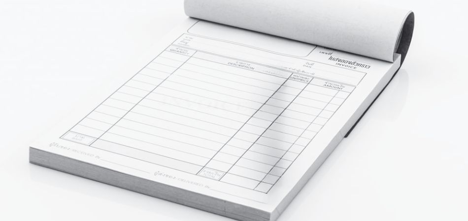 Personalised Invoice Books Improve Record Keeping